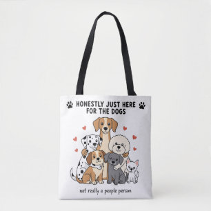 Süße Hundefamiliengruppe für Hundemütter und Tierl Tasche