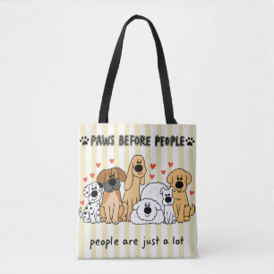 Süße Hundefamiliengruppe für Hundemütter und Tierl Tasche