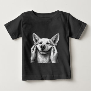 Süße Hundemama/Papà Baby T-shirt