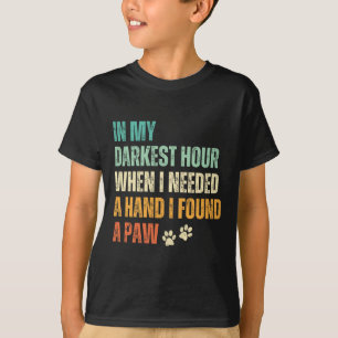 Süße Hundemutter Frauen Welpen Mädchen Lustiger Hu T-Shirt