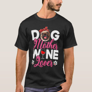 Süße Hundemutter Mops Hundemuttertag 1 T-Shirt