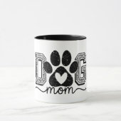 Süße Hundemutter Tasse (Zentrum)