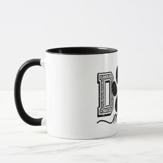 Süße Hundemutter Tasse (Links)