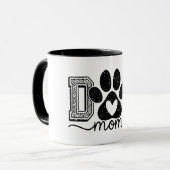 Süße Hundemutter Tasse (Vorderseite Links)