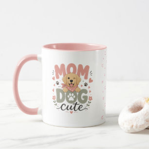 Süße Hundemutter-Tasse Muttertagsgeschenk Tasse