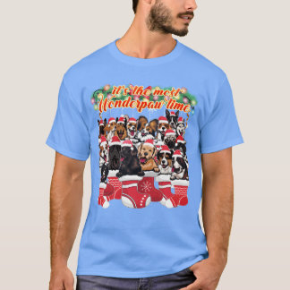 Süße Hunderassen Weihnachten Hunde Liebhaber lusti T-Shirt