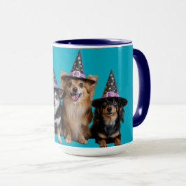 Süße Hundetrick-or-Treat-Tasse Tasse
