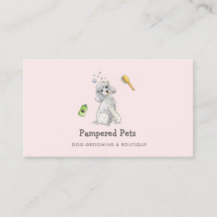 Süße Hundettrimmerung Pet-Boutique  Visitenkarte