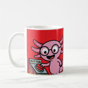 Süße ich Axolotl Fragen aztekisch Oh Nein roter Kn Kaffeetasse