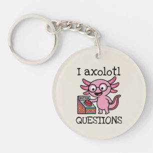 Süße ich Axolotl Fragen aztekisch Oh Nein roter Kn Schlüsselanhänger