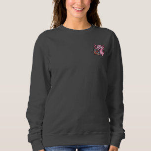 Süße ich Axolotl Fragen aztekisch Oh Nein roter Kn Sweatshirt
