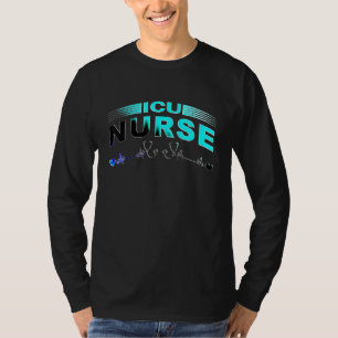 Süße ICU-Krankenschwester-Team Intensivstation T-Shirt