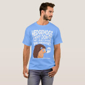 Süße Igel Geschenk T-Shirt (Vorne ganz)