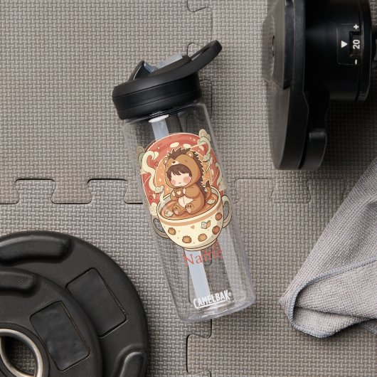 Süße Igel-Kinderschul-Wasserflasche Trinkflasche (Fitnessstudio (gedreht))