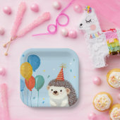 Süße Igel-Party-Papierteller Pappteller (Party)