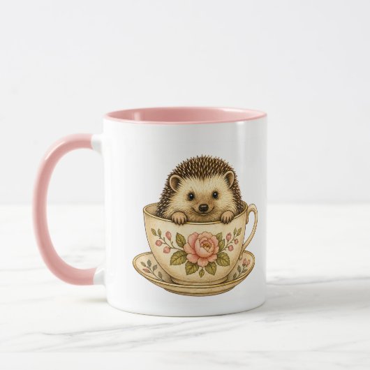 Süße Igel-Tasse Tasse (Links)
