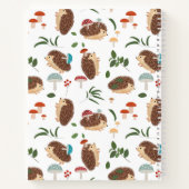 Süße Igelpilze Wald Waldtier Notizblock (Rückseite)