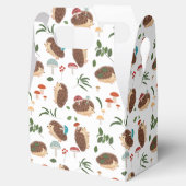 Süße Igelpilze Waldtier Geschenkschachtel (Geöffnet)