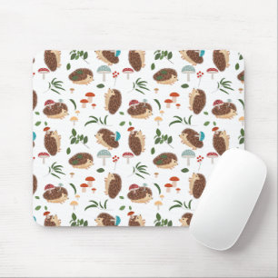 Süße Igelpilze Waldtier Mousepad