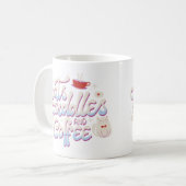 Süße Illustrationskunst für beste Freunde Kaffeetasse (Vorderseite Links)