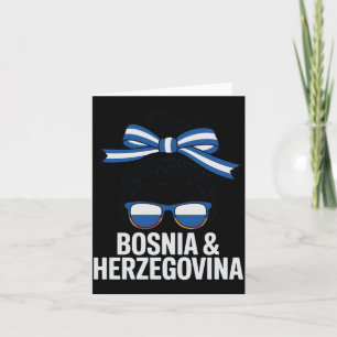 Süße in Bosnien und Herzegowina geborene Mutter Ha Karte