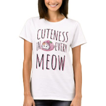 Süße in jedem Miauen - Süße Katze Typografie