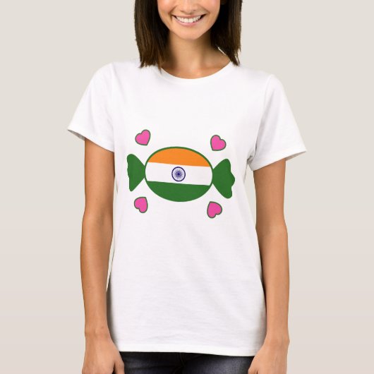 Süße Indianer T-Shirt (Vorderseite)