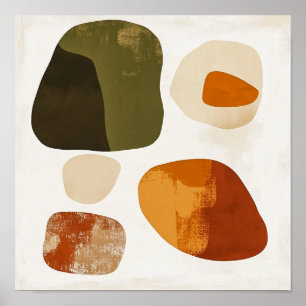 Süße Innenraumdekoration Boho Retro Kunst Wandkuns Poster