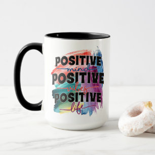 Süße inspirierende Wortkunst positiv Tasse