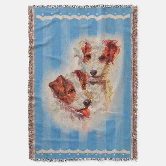 SÜSSE Jack Russell Terrier Decke (Vorderseite Vertikal)