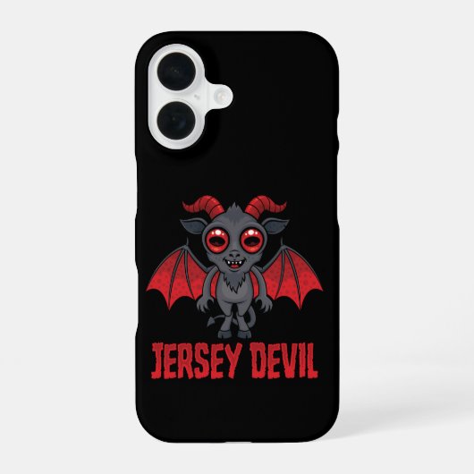 Süße Jersey-Teufel der Pine Barrens iPhone 16 Hülle (Rückseite)