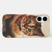 Süße junge getigerte Katze Kätzchen Tier Case-Mate iPhone Hülle (Rückseite (Horizontal))