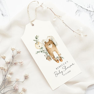Süße Jungen-Baby-Baby-Party Geschenkanhänger