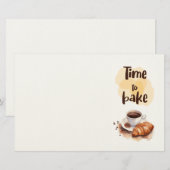 Süße Kachendesign Briefpapier (Vorne/Hinten)