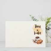 Süße Kachendesign Briefpapier (Stehend Vorderseite)