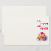 Süße Kachendesign Briefpapier (Vorne/Hinten)