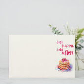 Süße Kachendesign Briefpapier (Stehend Vorderseite)