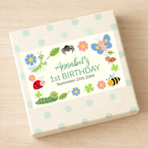 Süße Käfer Marienkäfer Schmetterling Kinder 1. Geb