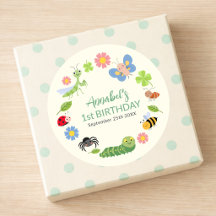 Süße Käfer Marienkäfer Schmetterling Kinder 1. Geb