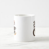 Süße Kaffee-Liebe-Wortkunst Kaffeetasse (Mittel)