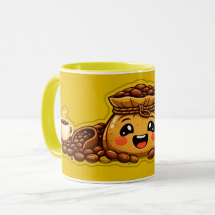 Süße Kaffeebeutel-Tasse   Kawaii-Kaffeebecher Tasse