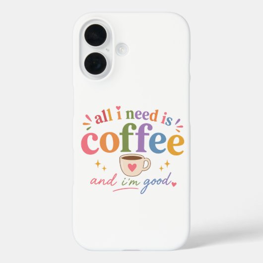 Süße Kaffeeliebhaber iPhone-Hülle Case-Mate iPhone Hülle (Rückseite)