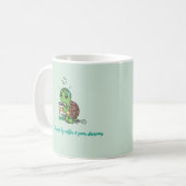 Süße Kaffeeschildkröten-Tasse Kaffeetasse (Vorderseite Links)