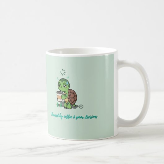 Süße Kaffeeschildkröten-Tasse Kaffeetasse (Rechts)