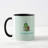Süße Kaffeeschildkröten-Tasse Tasse (Links)