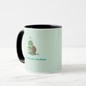 Süße Kaffeeschildkröten-Tasse Tasse (Vorderseite Links)