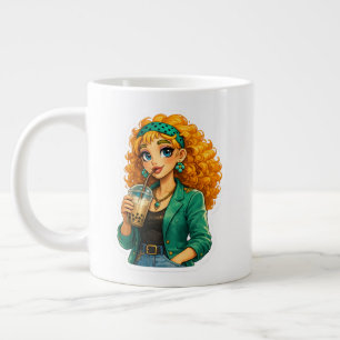 Süße Kaffeetasse – Perfekt für alltägliche Schluck Jumbo-Tasse