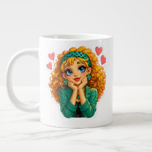 Süße Kaffeetasse – Perfekt für alltägliche Schluck Jumbo-Tasse