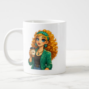 Süße Kaffeetasse – Perfekt für alltägliche Schluck Jumbo-Tasse