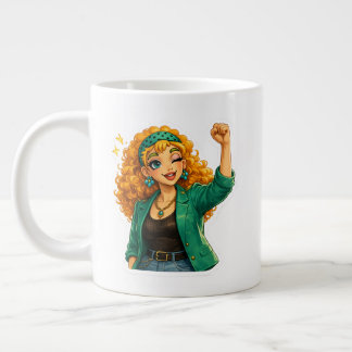 Süße Kaffeetasse – Perfekt für alltägliche Schluck Jumbo-Tasse